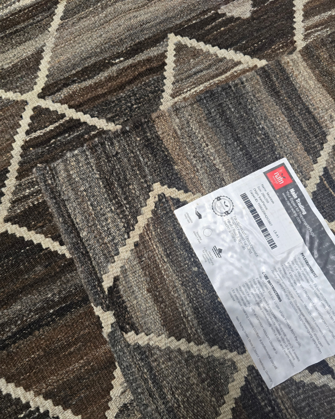 Kelim Kilim flatweave 285x200 Iran wollen vloerkleed