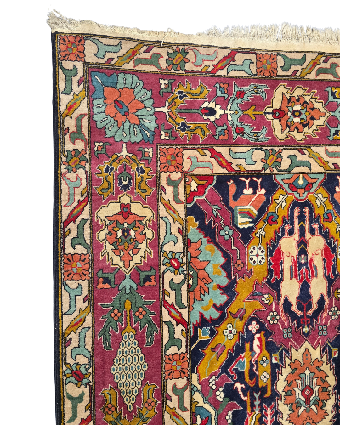 Groot Perzisch tapijt Vishapagorg Armenië wollen vloerkleed Handgeknoopt