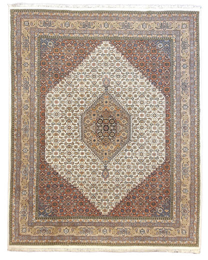 Groot Perzisch tapijt Bidjar 320x244 wollen vloerkleed handgeknoopt