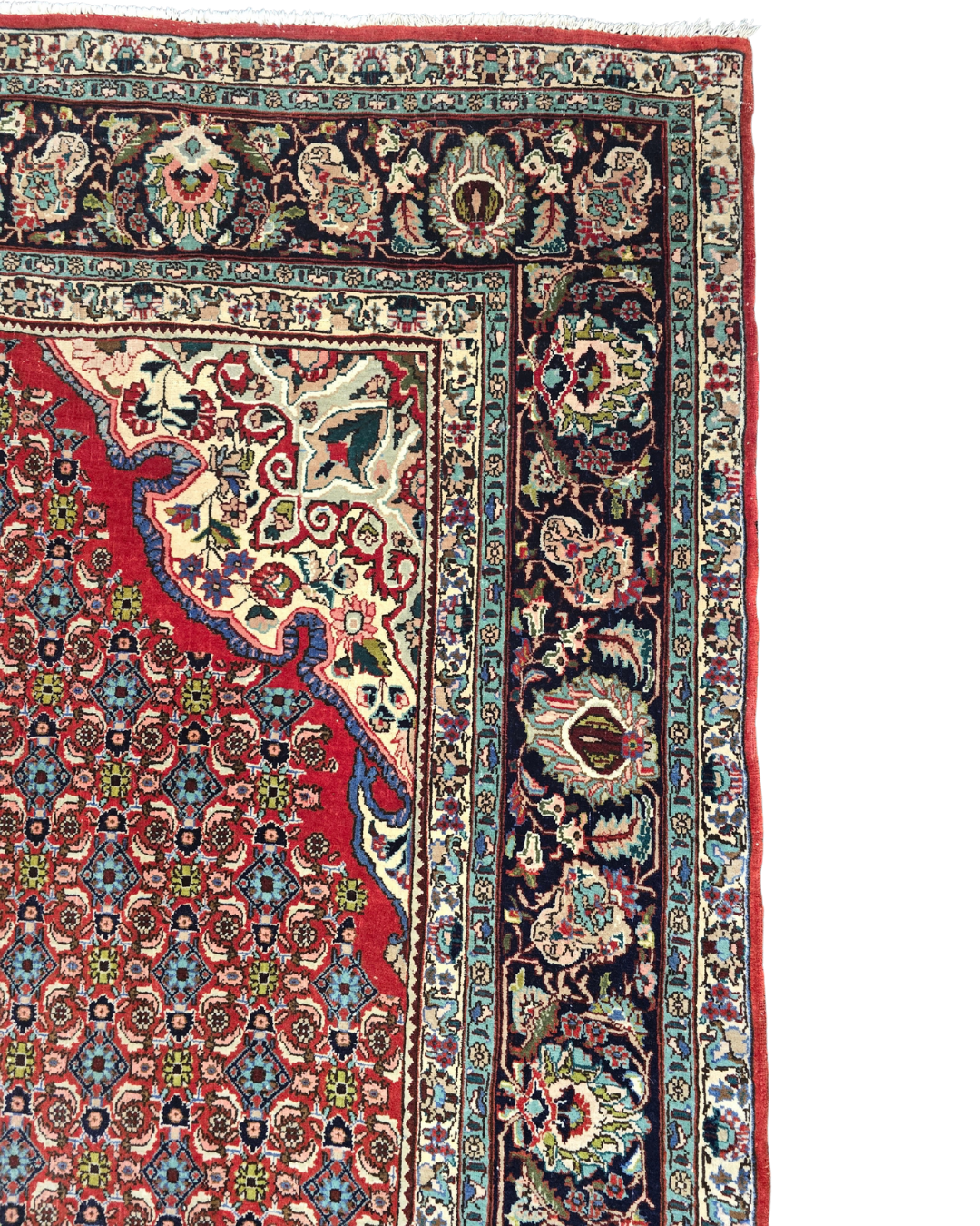 Groot Perzisch tapijt Bidjar 350x230 wollen vloerkleed handgeknoopt Iran