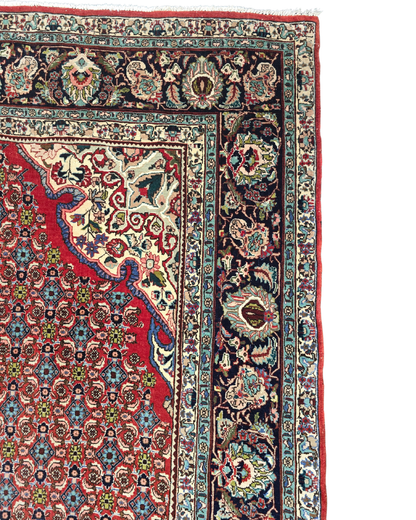 Groot Perzisch tapijt Bidjar 350x230 wollen vloerkleed handgeknoopt Iran