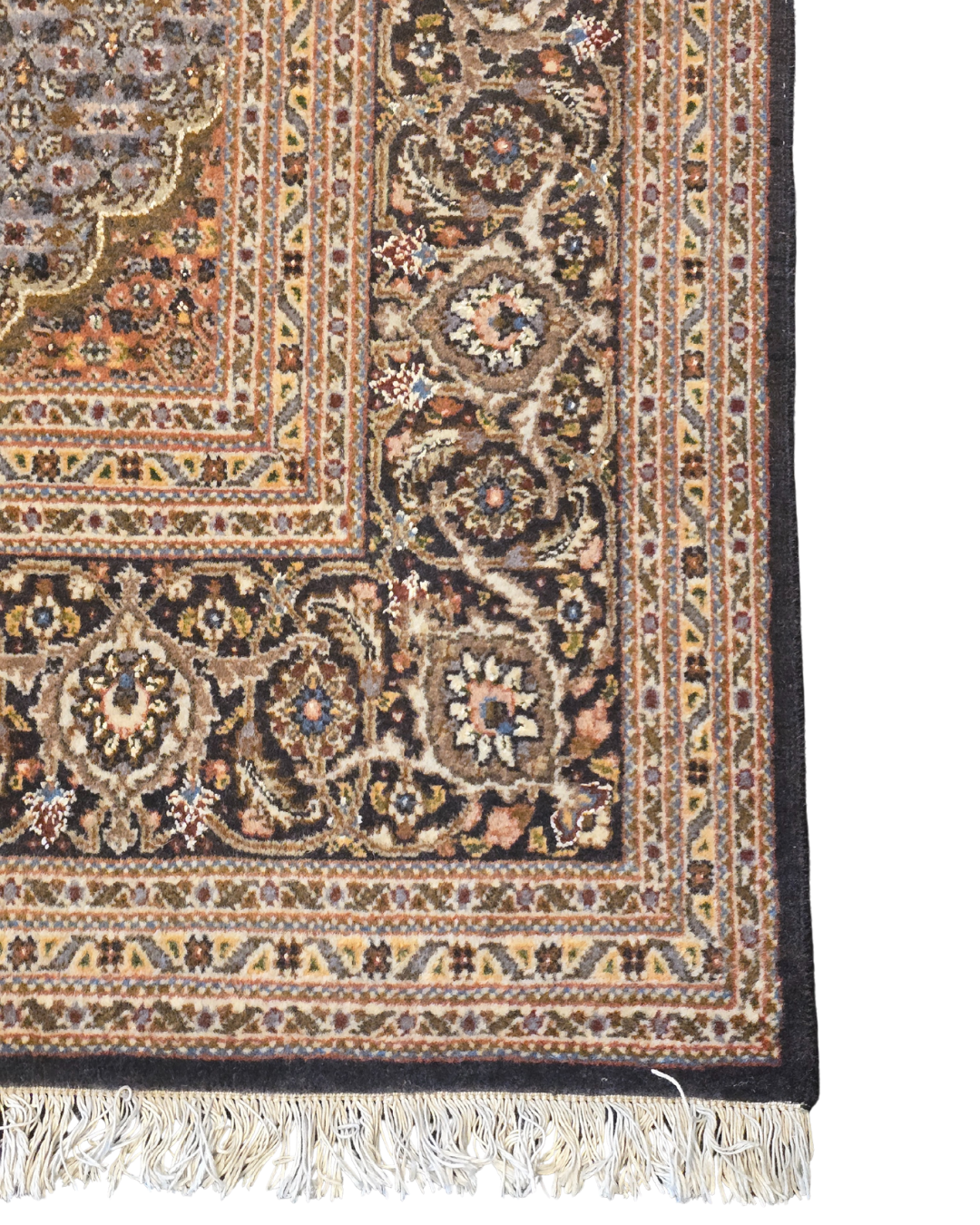Groot Perzisch tapijt Tabriz Mahi 300x200 wollen vloerkleed Iran Handgeknoopt