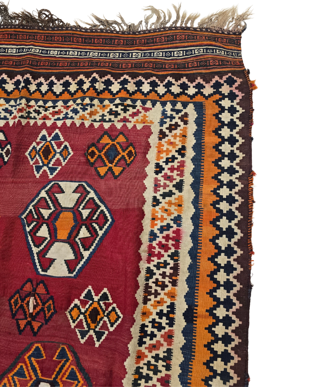 Triball Kelim gashkai 280x160 wollen vloerkleed handgeweven