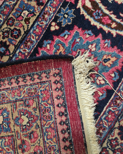 Groot Perzisch Tapijt Mashad 410x310 wollen vloerkleed iran handgeknoopt