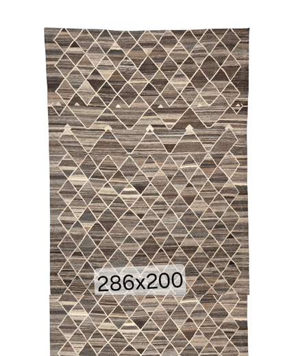 Kelim Kilim flatweave 285x200 Iran wollen vloerkleed