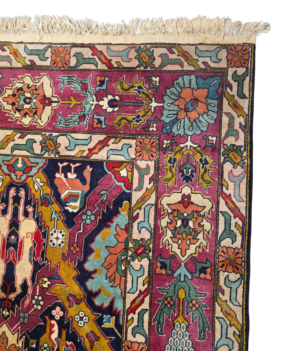 Groot Perzisch tapijt Vishapagorg Armenië wollen vloerkleed Handgeknoopt