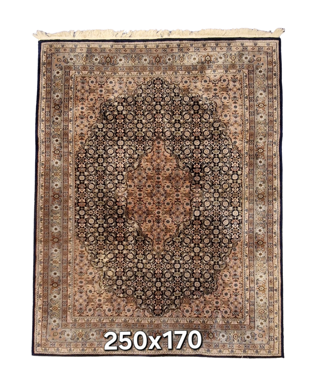 Perzisch tapijt Bidjar 245x170 wollen vloerkleed handgeknoopt