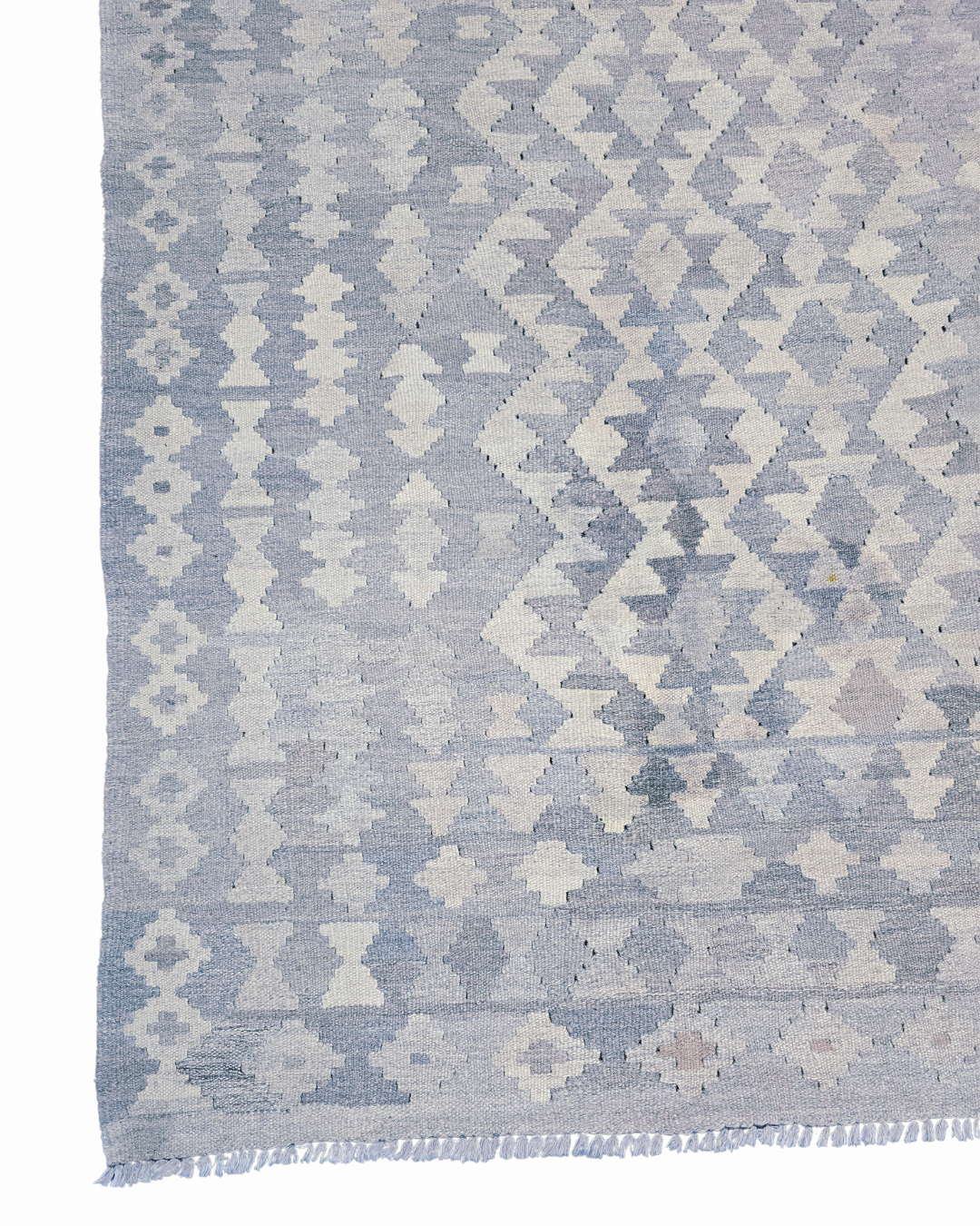 Afgaans Tribal Kelim flatweave 300x200 wollen vloerkleed