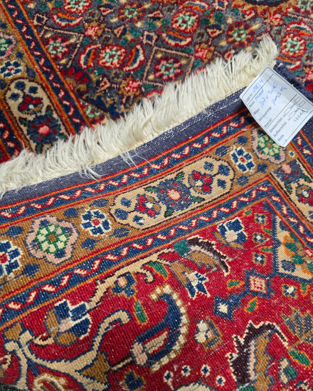 Perzisch tapijt Moud 307x206 wollen vloerkleed Iran