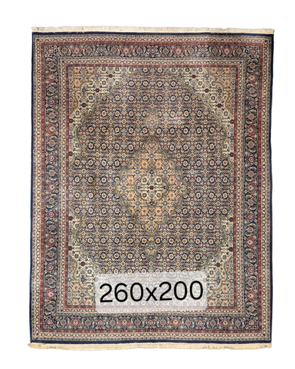 Perzisch tapijt Bidjar 260x200 wollen vloerkleed handgeknoopt
