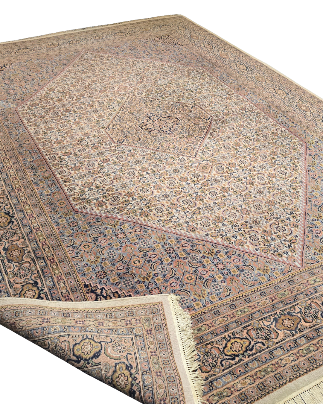 Groot Perzisch tapijt Bidjar 350x250 wollen vloerkleed handgeknoopt