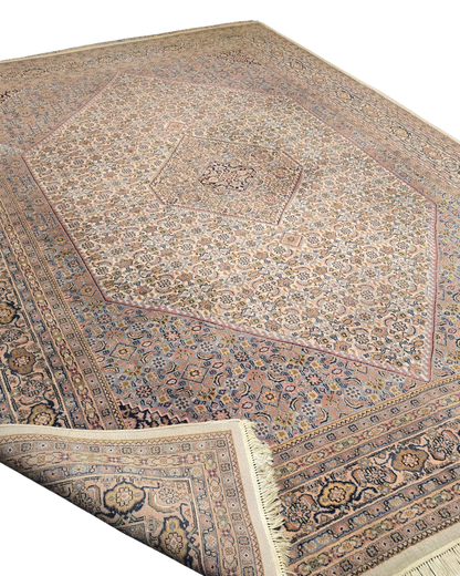 Groot Perzisch tapijt Bidjar 350x250 wollen vloerkleed handgeknoopt