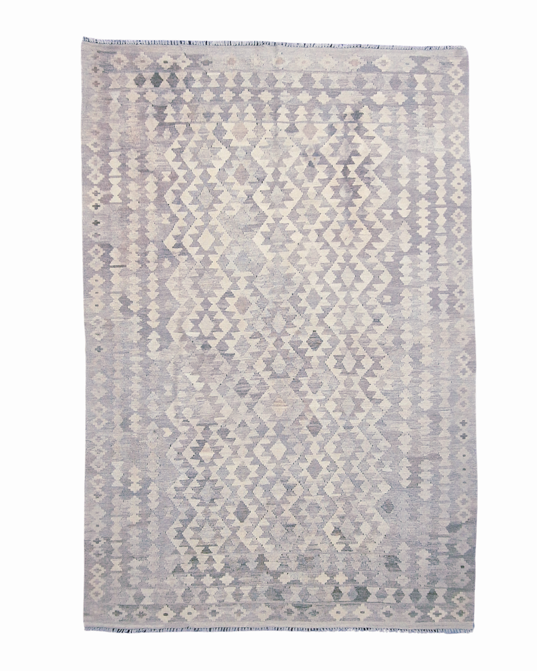 Afgaans Tribal Kelim flatweave 300x200 wollen vloerkleed