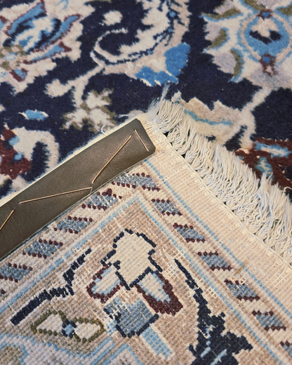 Groot Perzisch tapijt Nain 340x240 wollen vloerkleed Iran handgeknoopt