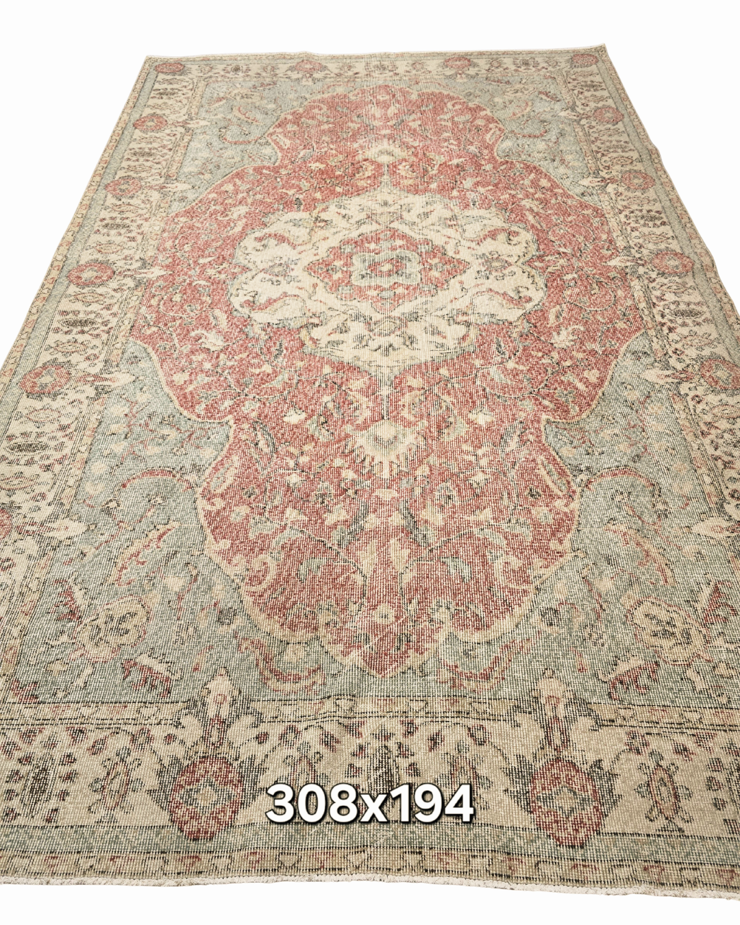 Perzisch tapijt Isparta 300x200 wolen vloerkleed handgeknoopt