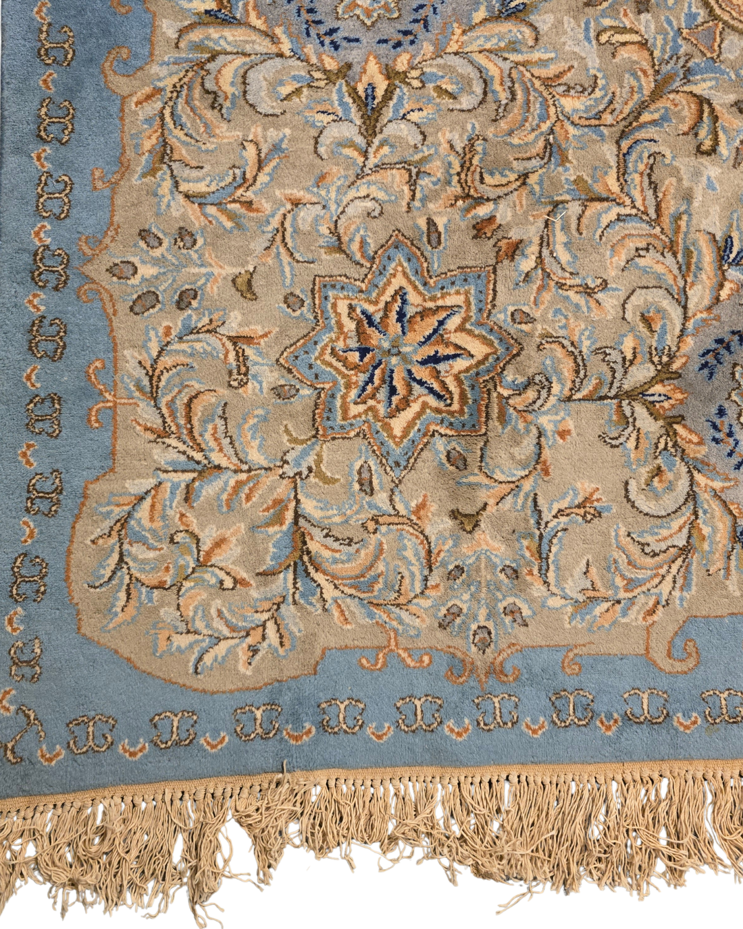Groot Perzisch tapijt Kashmar 350x350 wollen vloerkleed iran handgeknoopt