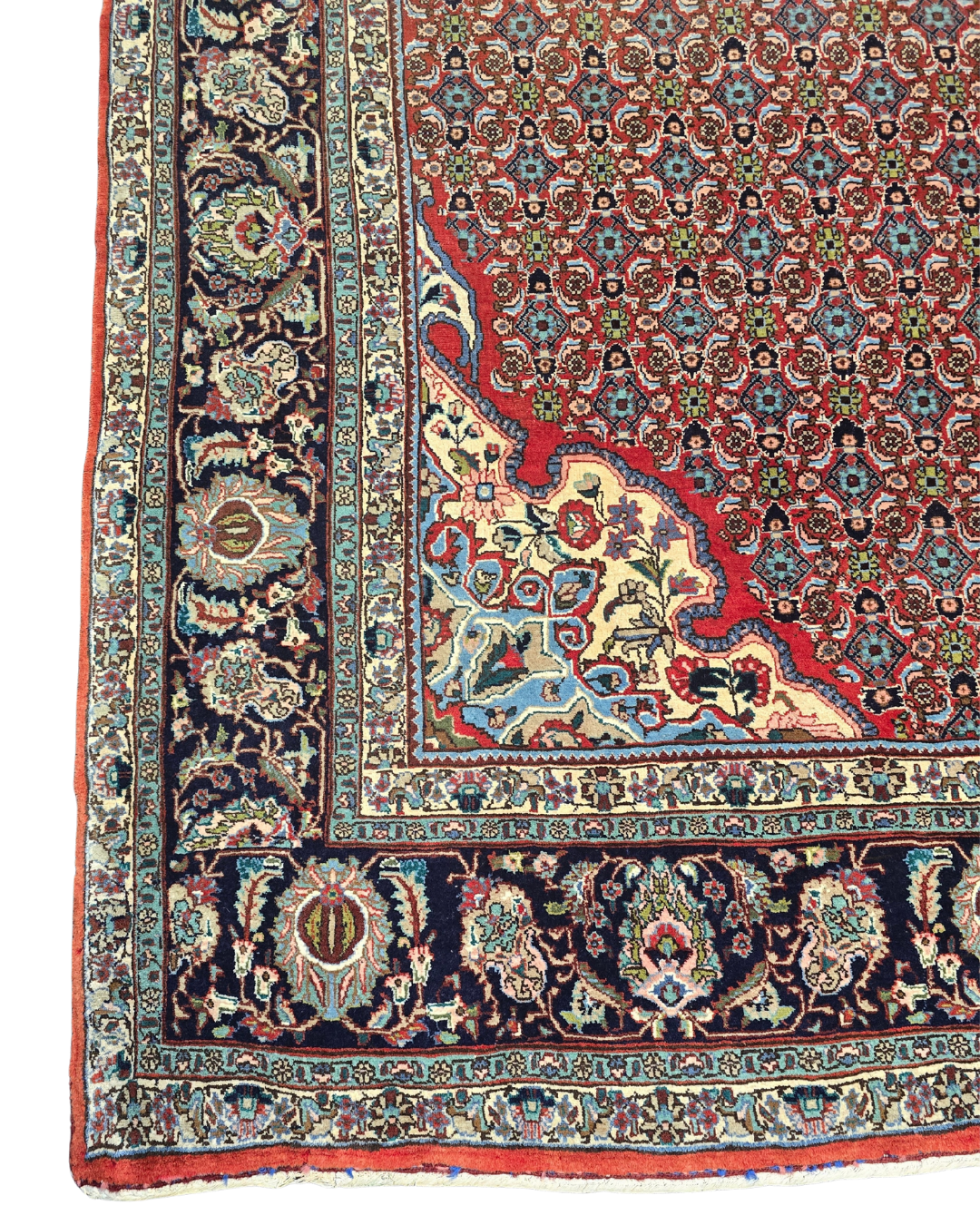 Groot Perzisch tapijt Bidjar 350x230 wollen vloerkleed handgeknoopt Iran