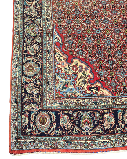 Groot Perzisch tapijt Bidjar 350x230 wollen vloerkleed handgeknoopt Iran