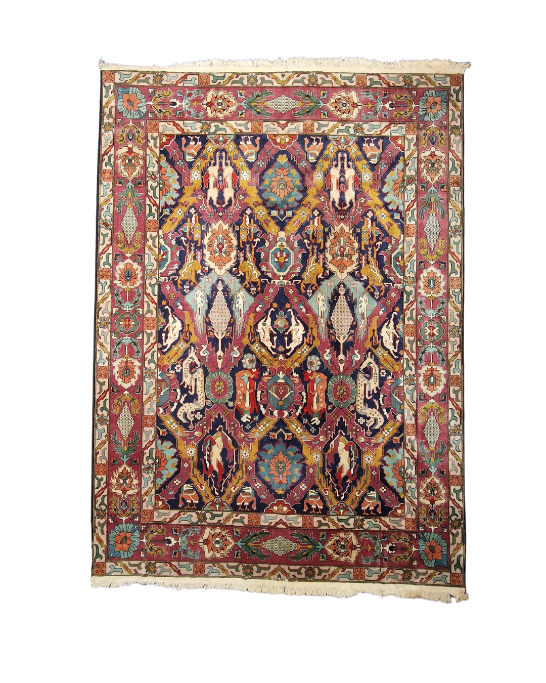 Groot Perzisch tapijt Vishapagorg Armenië wollen vloerkleed Handgeknoopt