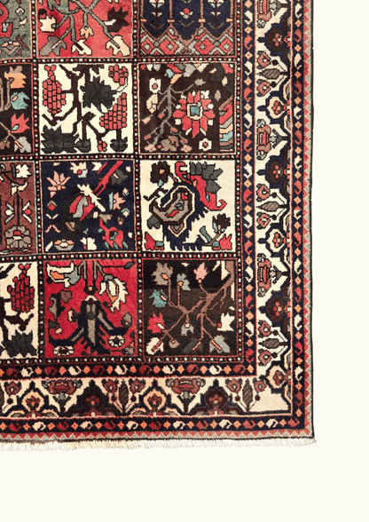 Perzisch tapijt baktihari 300x210 wollen vloerkleed iran