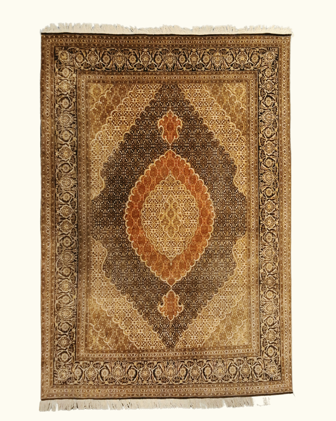 Perzisch tapijt Tabriz 300x200 wollen vloerkleed iran