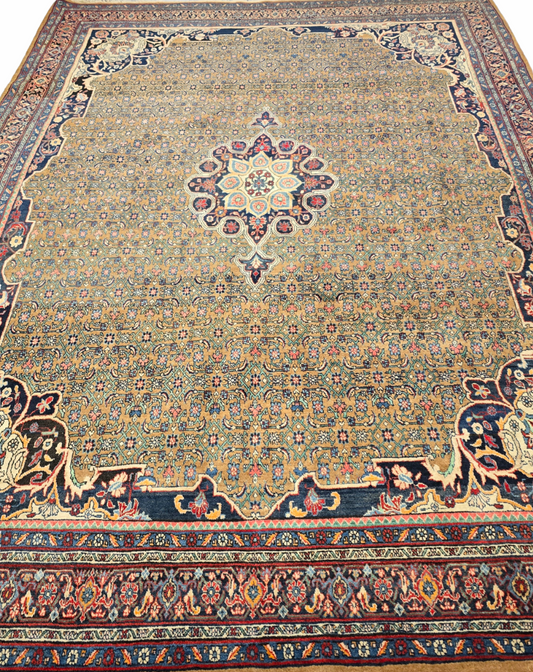 Perzisch tapijt Bidjar 340x230 wollen vloerkleed iran