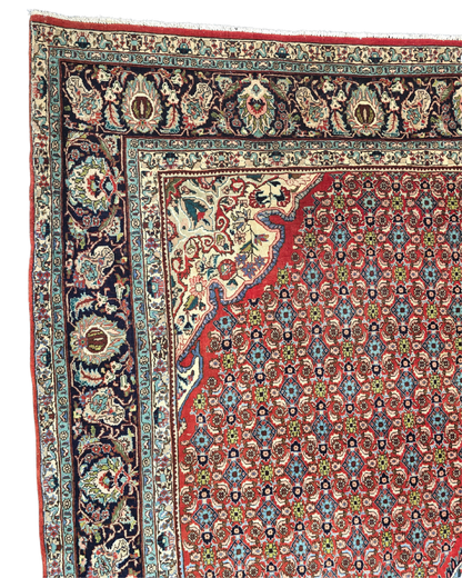 Groot Perzisch tapijt Bidjar 350x230 wollen vloerkleed handgeknoopt Iran