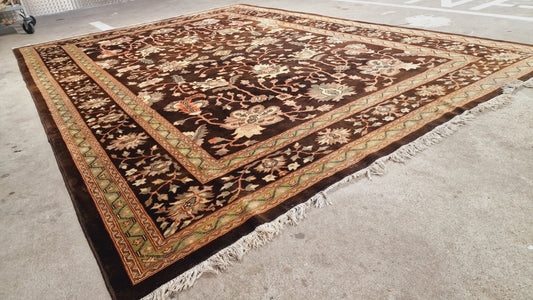 Groot perzisch tapijt Tabriz 425x310 vloerkleed handgeknoopt iran wollen vloerkleed