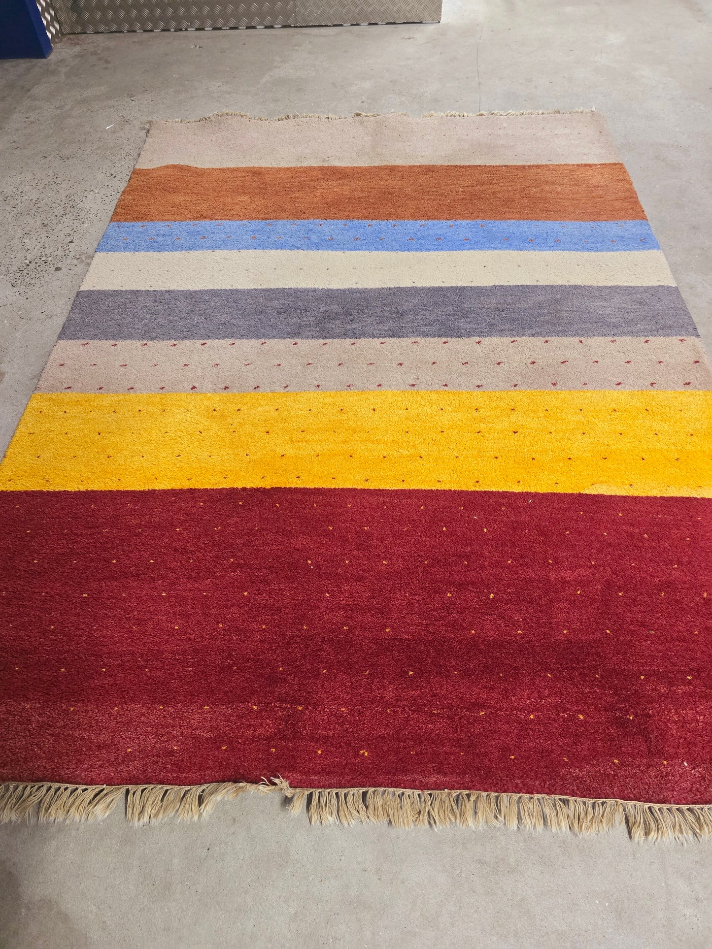 Perzisch tapijt Gabbeh 240x170 wollen vloerkleed Handgeknoop
