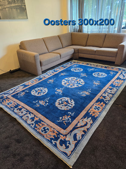 Oosters/ Perzisch tapijt 300x200 handgeknoopt wollen vloerkleed