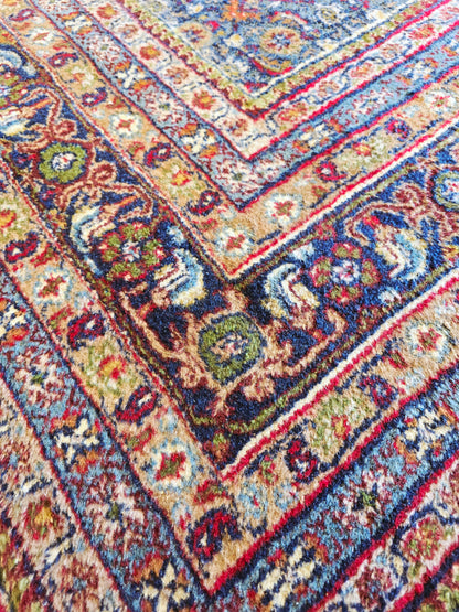 groot perzisch tapijt Bidjar 350x250 handgeknoopt wollen vloerkleed