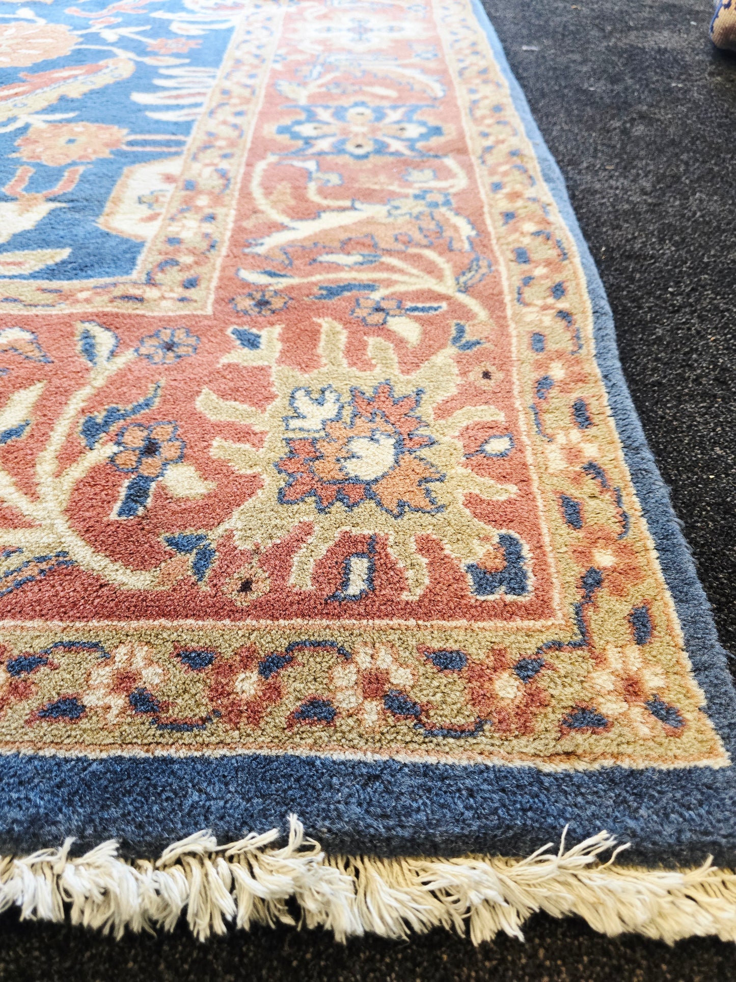 Groot perzisch tapijt Basklan wollen vloerkleed handgeknoopt iran