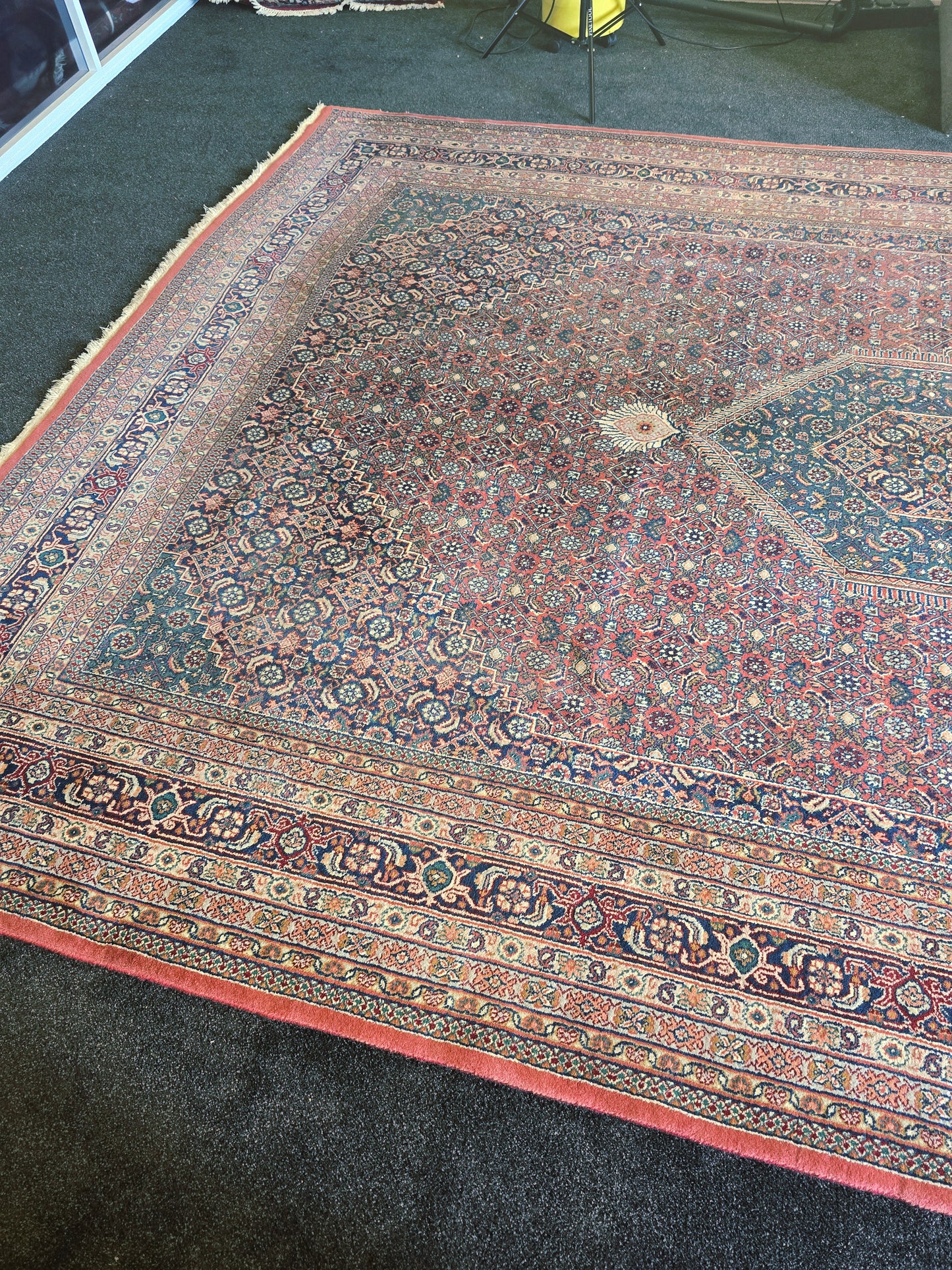 Groot perzisch tapijt bidjar 350x250 vloerkleed handgeknoopt