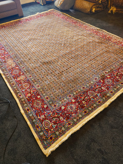 Groot Perzisch Tapijt Moud 350x250 handgeknoopt wollen vloerkleed
