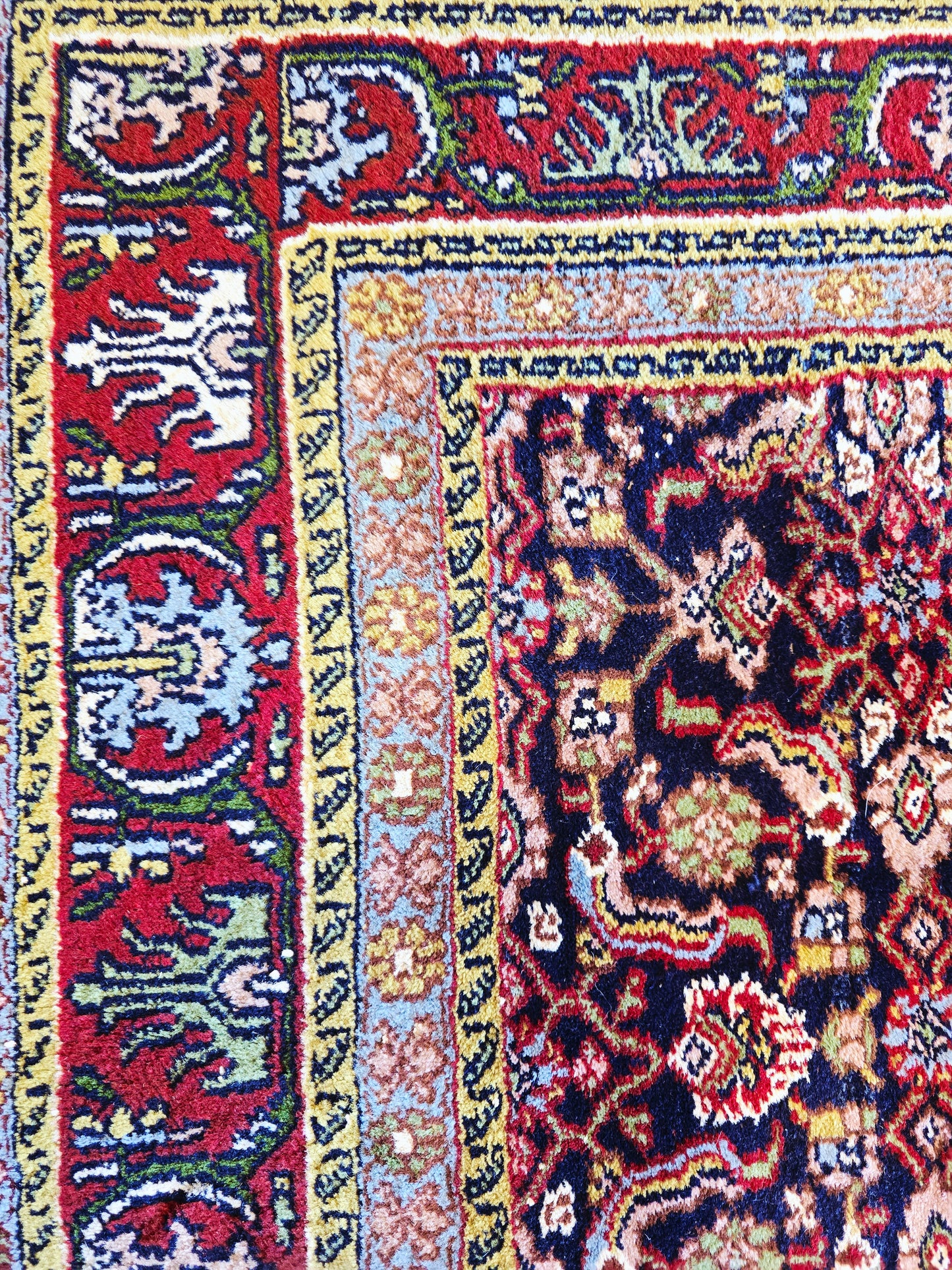 Groot Perzisch Tapijt Tabriz 340x240 handgeknoopt wollen vloerkleed
