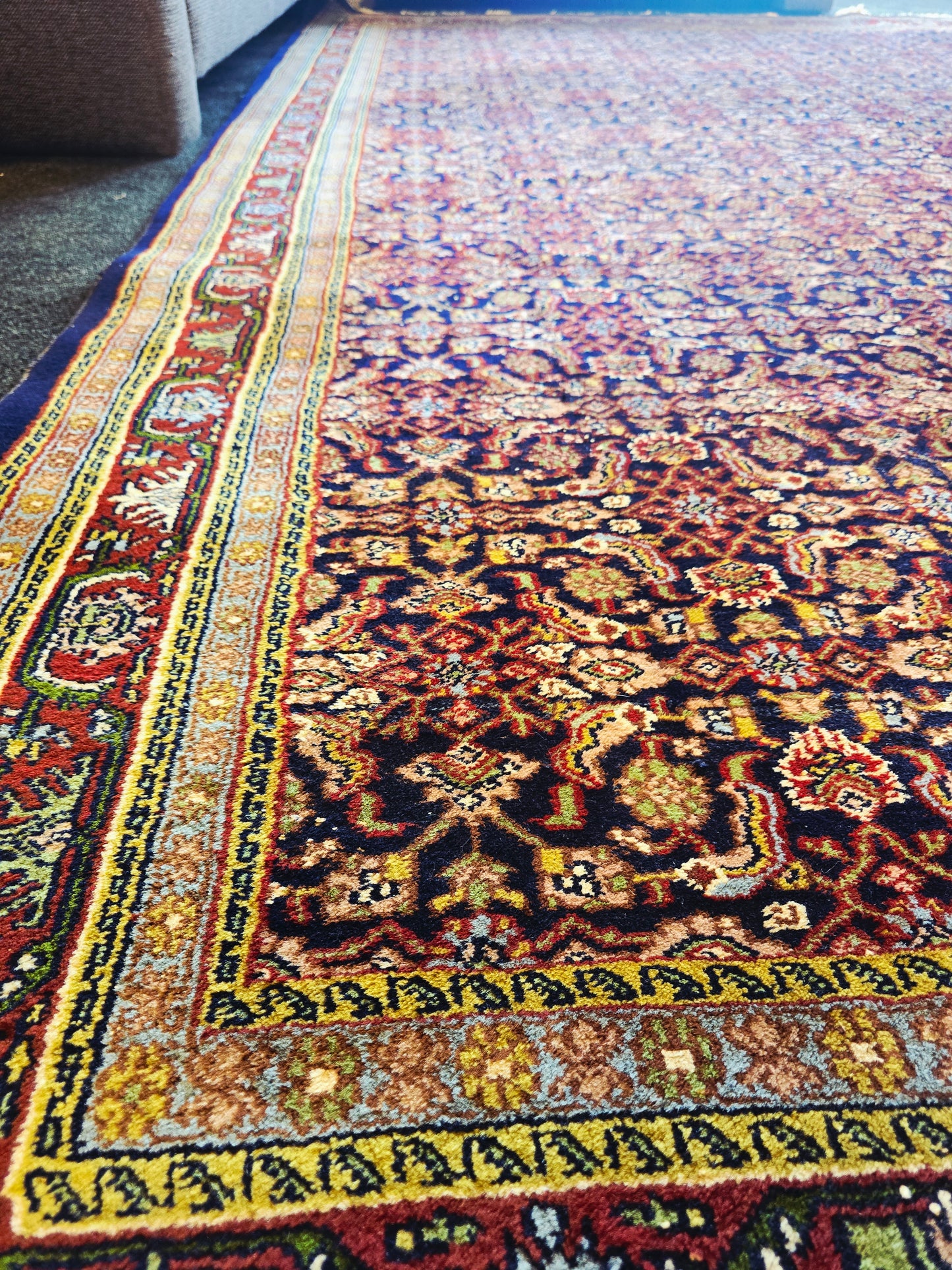 Groot Perzisch Tapijt Tabriz 340x240 handgeknoopt wollen vloerkleed