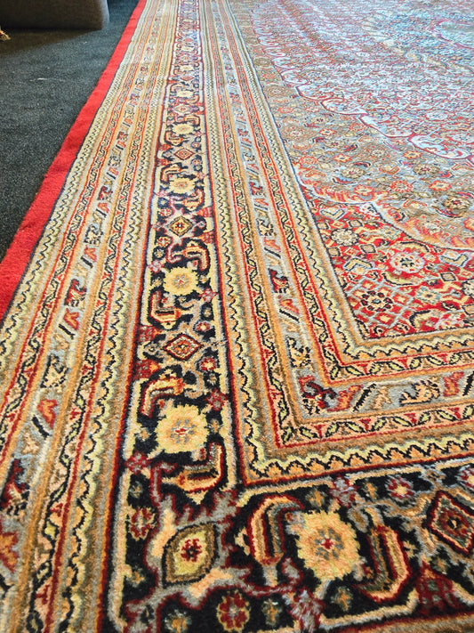 Groot perzisch tapijt bidjar 400x300 vloerkleed handgeknoopt
