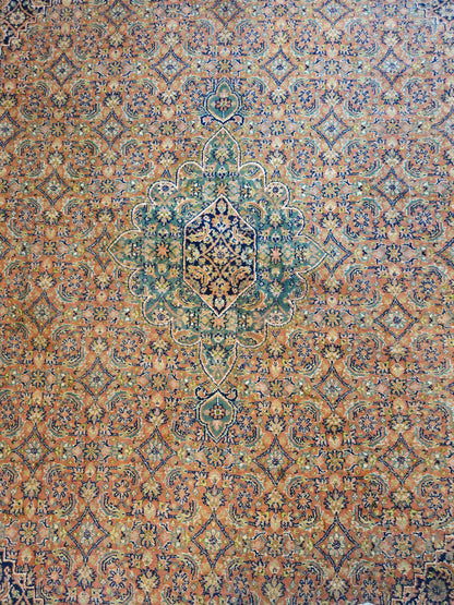 Perzisch tapijt Bidjar 300x200 handgeknoopt wollen vloerkleed
