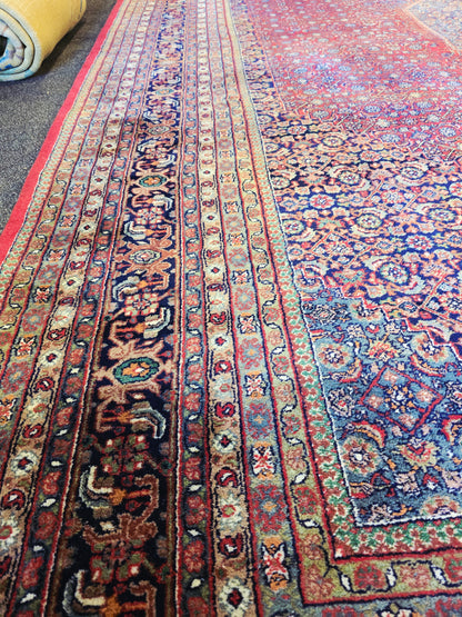 Groot Perzisch tapijt Bidjar 430x300 wollen vloerkleed