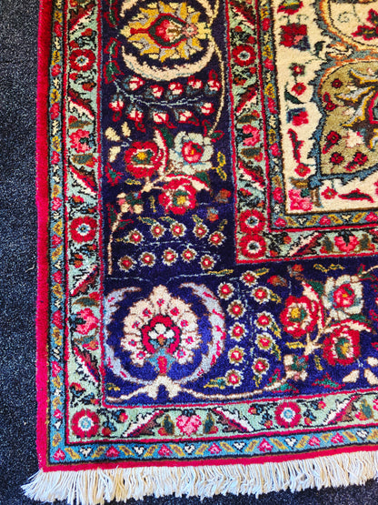 Groot perzisch Tapijt Kashan 360x254 handgeknoopt wollen vloerkleed