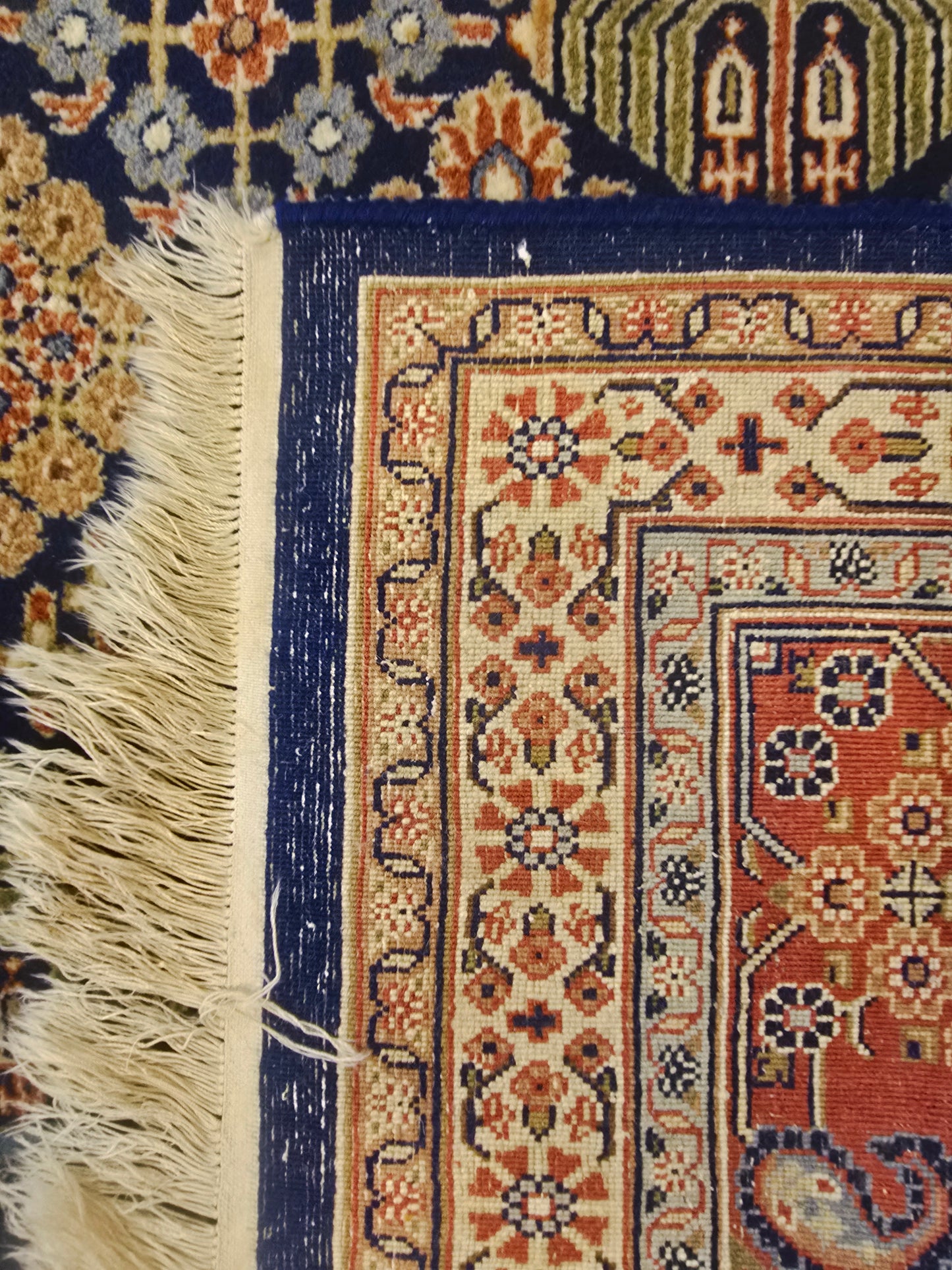 Perzisch tapijt Ispahan 310x200 handgeknoopt wollen vloerkleed