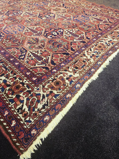 Perzisch tapijt Baktihari 300x220 wollen vloerkleed handgeknoopt iran
