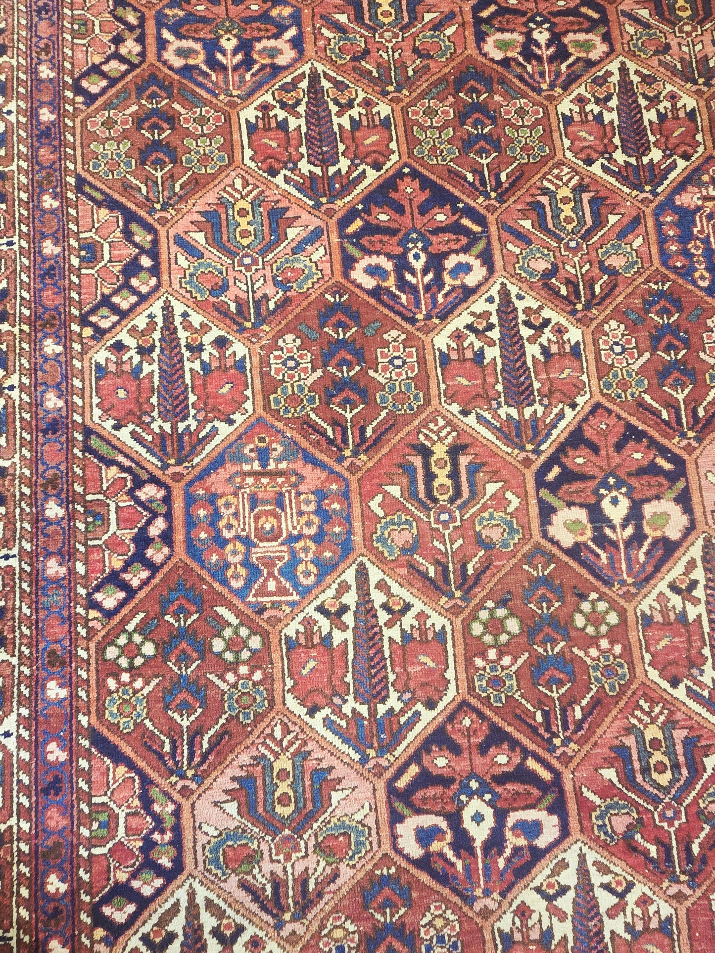 Perzisch tapijt Baktihari 300x220 wollen vloerkleed handgeknoopt iran