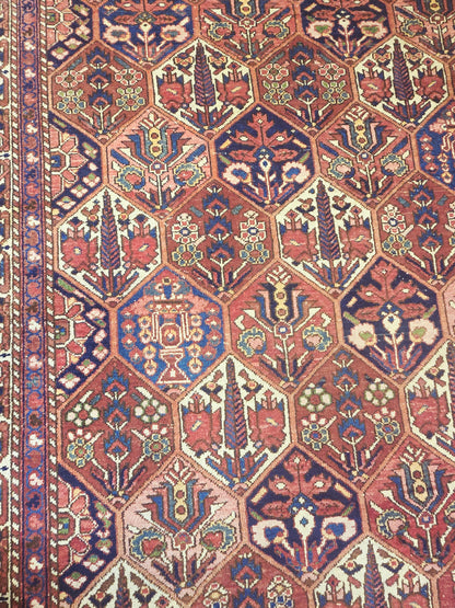 Perzisch tapijt Baktihari 300x220 wollen vloerkleed handgeknoopt iran