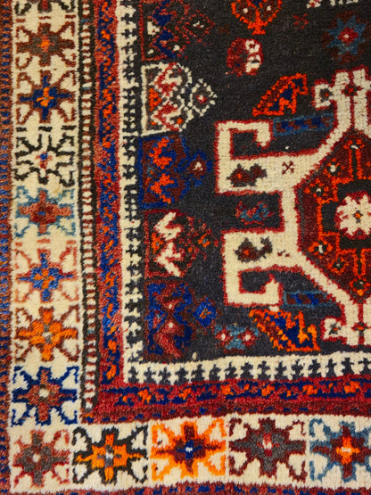 perzisch tapijt Shiraz 305x215 wollen vloerkleed iran handgeknoopt