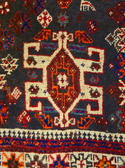 perzisch tapijt Shiraz 305x215 wollen vloerkleed iran handgeknoopt