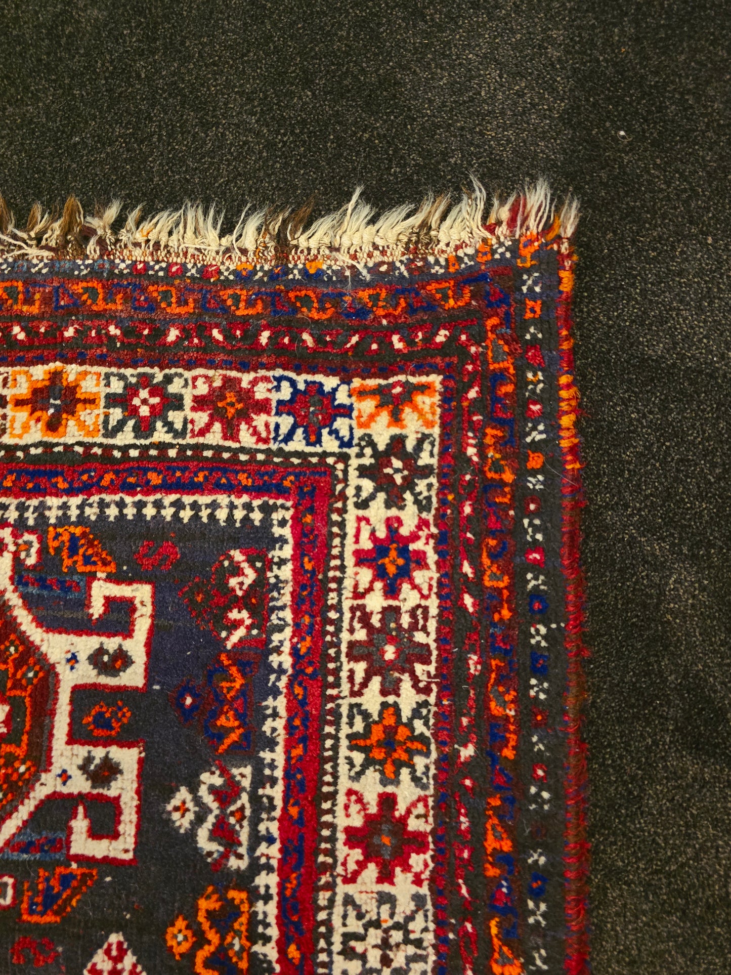 perzisch tapijt Shiraz 305x215 wollen vloerkleed iran handgeknoopt
