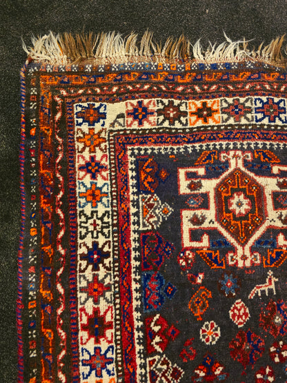 perzisch tapijt Shiraz 305x215 wollen vloerkleed iran handgeknoopt