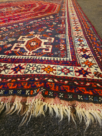 perzisch tapijt Shiraz 305x215 wollen vloerkleed iran handgeknoopt