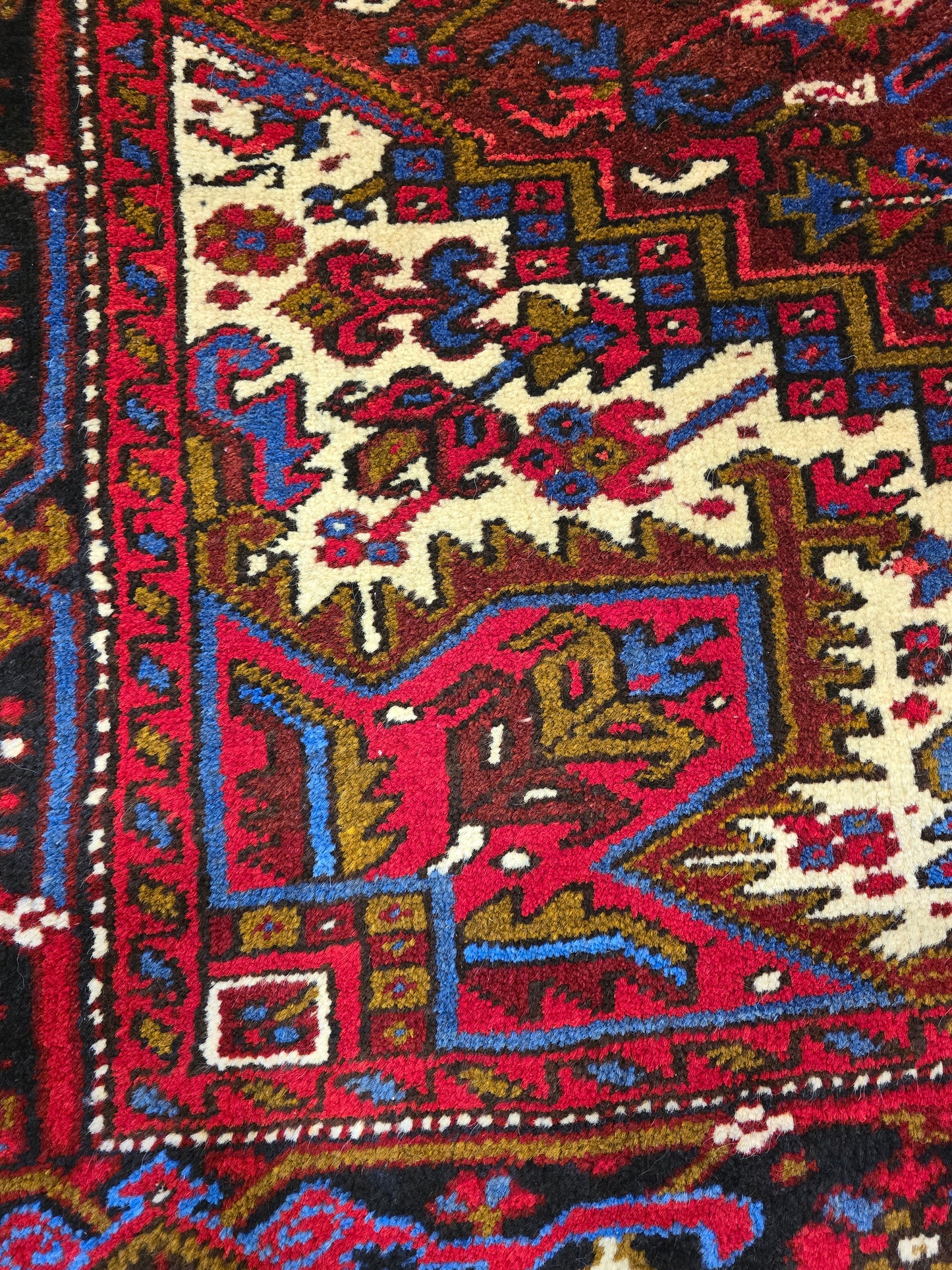 Perzisch Tapijt Heriz 300x210 wollen vloerkleed Handgeknoopt
